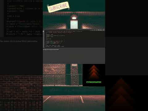 PYTHON ALGORITMO 11--11 #python #pythontutorial #desarrolloweb