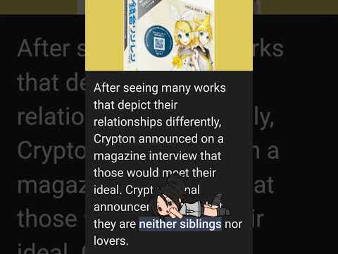 Real!!! #trending #information #vocaloid #len #rin #trend #fyp