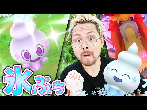 背景バニプッチ色違い100％XXLが欲しい！！！バニプッチコミュデイ！！【ポケモンGO】