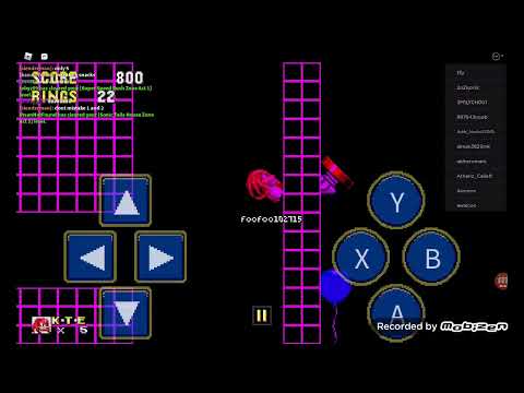 Playing Classic Sonic Simulater onn Roblox!