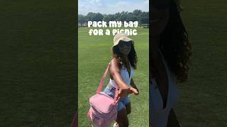 PACK MY PICNIC BAG 🧺 | #healthysnacks #healthylunch  #snackbox #easylunchbox #asmrfood #picnic