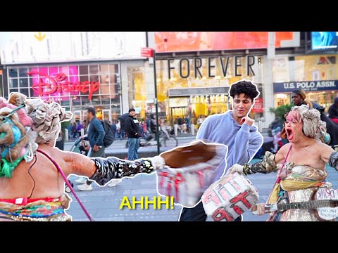Psycho Lady Attacks me!