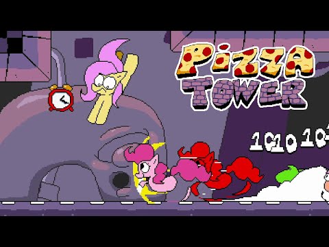 Pizza Tower | John Gutter P-Rank (w/ MLP Pizza Party Mod)