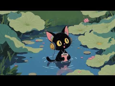 Chillhop in the Lotus Pond 🎧 Calm beats for slow souls - Lofi Hip hop