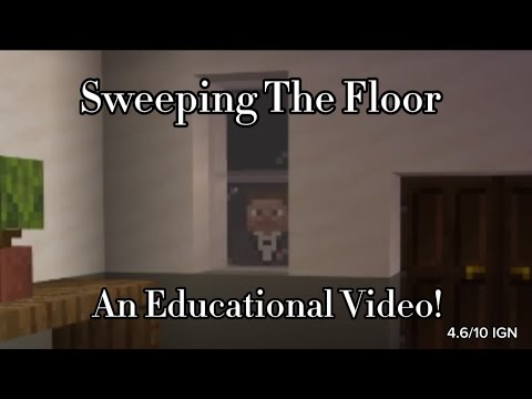How To Sweep The Floor in 9 Easy Steps! (scary)