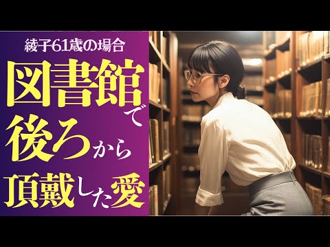 【シニア恋愛】「ずっと忘れてた“ときめき”だった…」図書館で重なった想い。知的な図書館司書61歳の場合
