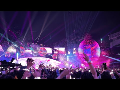 COLDPLAY 내한공연 2회차 하이라이트 / MUSIC of the SPHERES 250418 @고양종합운동장