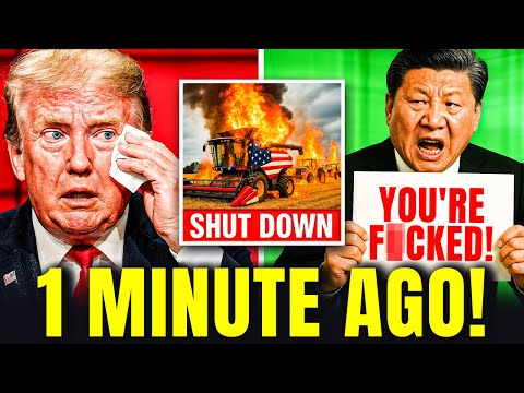 China SHUTS DOWN U.S. Farmers! Billions Lost, Trump Caught Off Guard! Tariffs, Trade War, EV