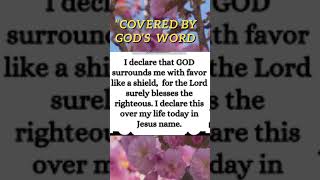 COVERED BY GOD'S WORD#CoveredByTheWord#WordOfGod#GodsWordCoversMe#FaithInTheWord