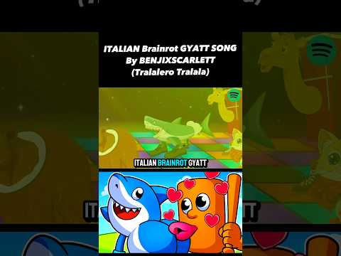 Italian Brainrot Gyatt Song Music Video! (Tralalero Tralala Tung Sahur Ballerina Song) 🎶