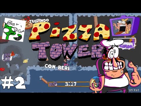JUGANDO pizza tower con beri parte 2