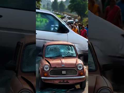 Grandma has a car accident #shorts #ytshorts #aistory