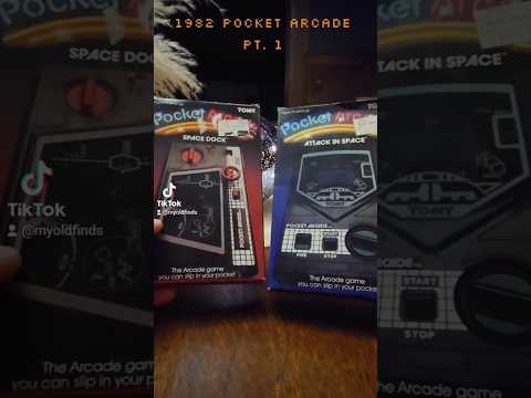 1982 Pocket Arcade  part 1. #vintage #1980s # #retro #80s #80skid #90skids #90s  #game  #toys #kid