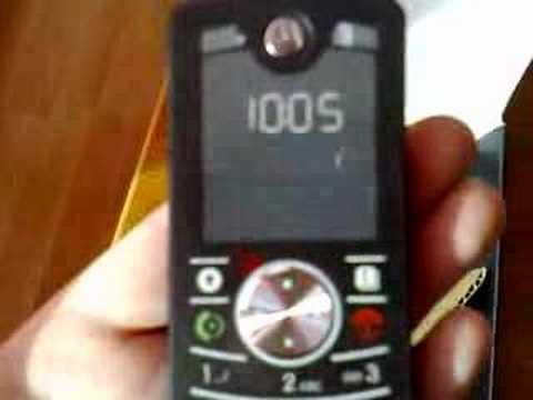 Unboxing MotoFone (motorla F3)
