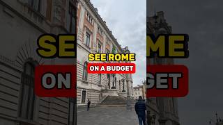 Free sights to see in Rome Italy #romeitaly #romeholiday #travelitaly