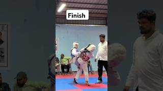 3 kicks game finish 🥋#taekwondo #martialarts