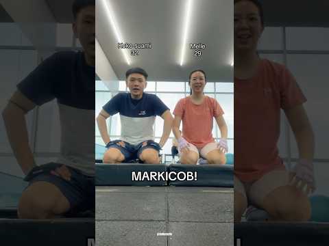 CHALLENGE SQUAT JUMP JANGAN DITIRU YAA!😅😭 #squat #challenge #couple #pasutri #hellomelle #melle
