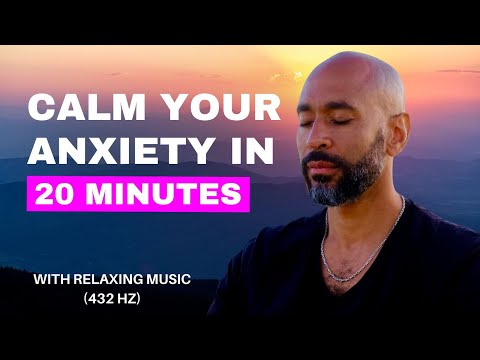 20 minute guided meditation to calm anxiety | Your Path to Anxiety Relief with Chibs Okereke