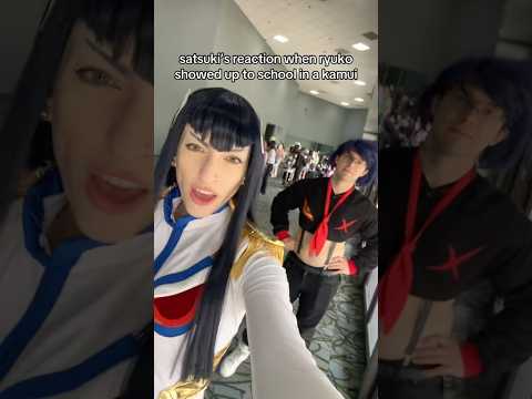 ryuko copied me #animecosplay #anime #cosplay #klk #satsuki #ryuko #animeconvention #killlakill