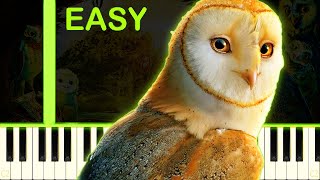 TO THE SKY | Legend of the Guardians - EASY Piano Tutorial