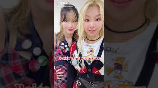 TWICE Momo & Chaeyoung TikTok Update "MoChaeng's Model Face😎" #TheFeels #MoChaeng #momo #chaeyoung