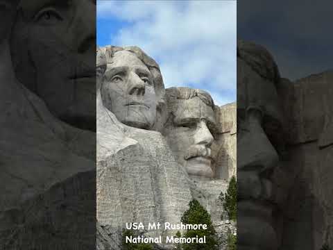 🇺🇸 USA Mt Rushmore National Memorial 世界級觀光勝地 美國總統山