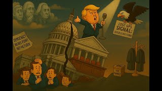 Democracy’s Last Breath – Satirical Protest Song (Washington We Have a Problem)