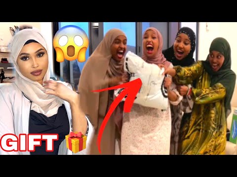 ISHAAZIIZ OO GIFT QALIYA NO SODHIBTAY SAMIYA OO IGU QABSATAY DAGALKA ADUNKA😱