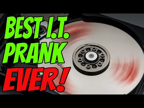 How to prank your I.T. guy with failing hard drive #shorts