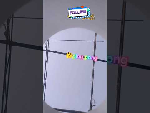 Ping Pong Ball Mini Solo Trick Shot #shorts #trickshots #trickshot