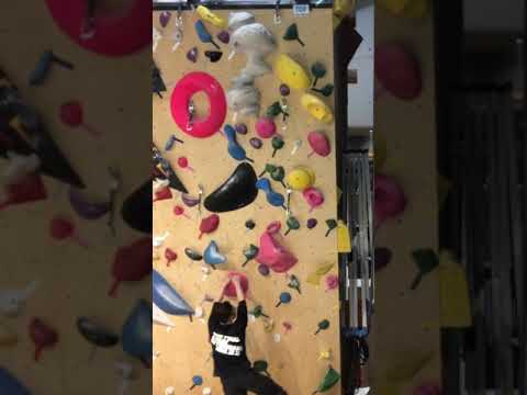 🧗🏻Campusing the lead wall #shorts