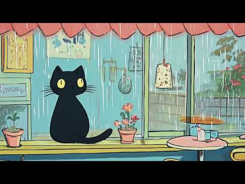 café cat lofi