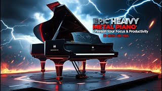 Epic Heavy Metal Piano : Unleash Your Focus and Productivity