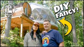 LUXURY DOME HOME built for $200k is like a nature hotel