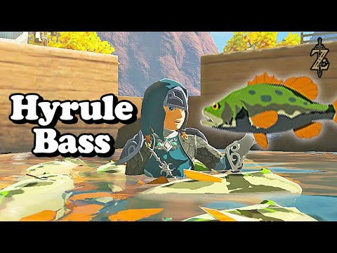 Hyrule Bass Are Actually Decent! Zelda Breath of The Wild | BotW