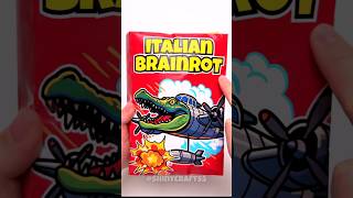 🧠ITALIAN BRAINROT Game Book |Tung Tung Tung Sahur#blindbag #gamebook  #shinycrafts #papercraft