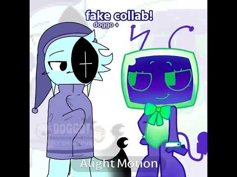fake collab with @M3LODYYxx !! | #dandysworld #shorts | ft: vee and astro