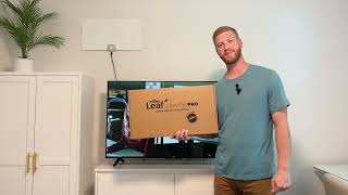 Mohu Leaf Supreme Pro Amplified Indoor HDTV Antenna Unboxing and Setup