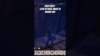 Where to find iron in Palia. #palia #paliagame #nintendoswitch #gamingshorts  #gamingtips