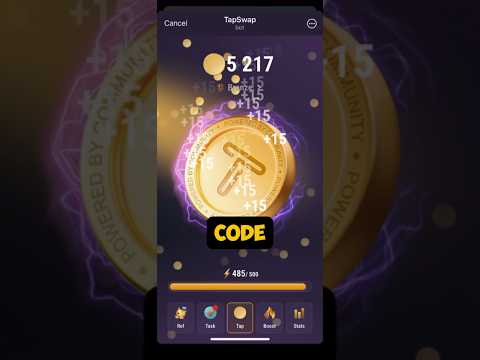 TAPSWAP SECRET CODE "LEARN 10 NEW CRYPTO TERMS"
