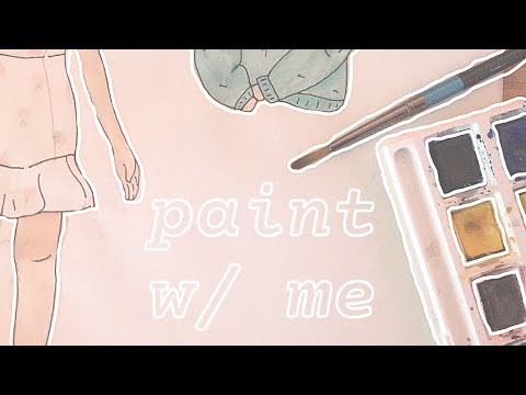 Paint with Me - Watercolour and Ink Girls ✒️
