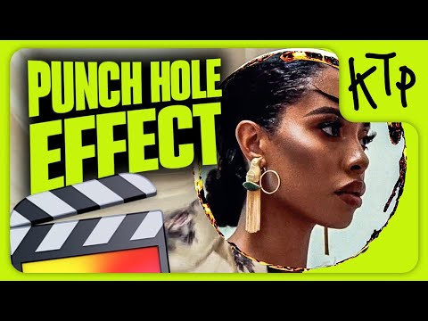 Punch Hole Effect for Beginners! (FREE ASSET) - Final Cut Pro X