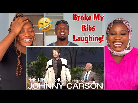 Robin Williams is Hilarious | Carson Tonight Show | FAMILY REACTION |