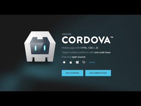 Instalación y creación de una app con Cordova