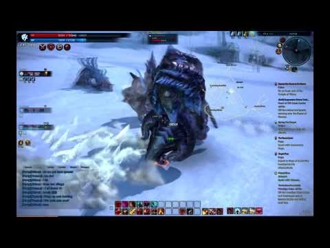 Tera, Tomoe soloing Icecleaver Giant
