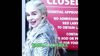 Queen Daenerys VS Emilia Clarke | Funny scenes | GOT | BTS 😂😂😂 #gameofthrones #daenerystargaryen