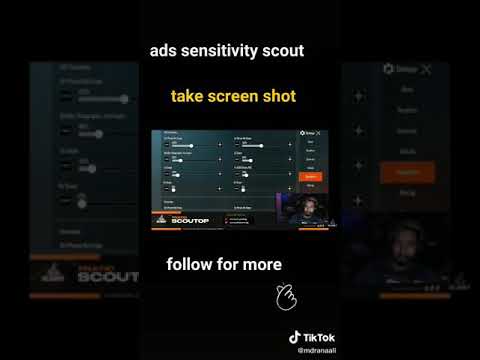 Scout sensitivity setting!! Exclusive! Best pubg sensitivity