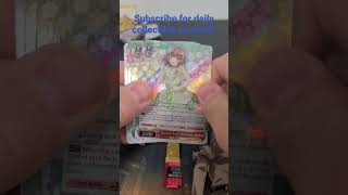 Weiss schwarz Bang Dream girls band party 🥳🎉✨️ #anime #weissschwarz #bangdream #animetcg #shorts