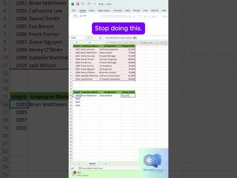 The Excel XLOOKUP Over VLOOKUP #excel  #xlookup  #vlookup  #exceltips    #exceltutorial