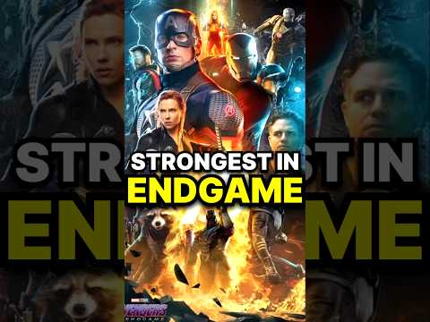 Who was Stronger in Endgame ? #ironman #captainamerica #thor #spiderman #marvel #mcu #endgame
